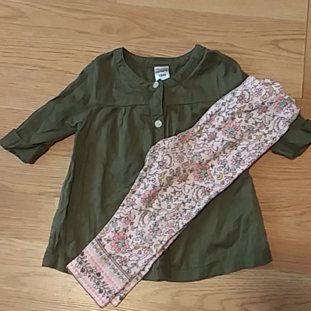 Carters girls outfit
